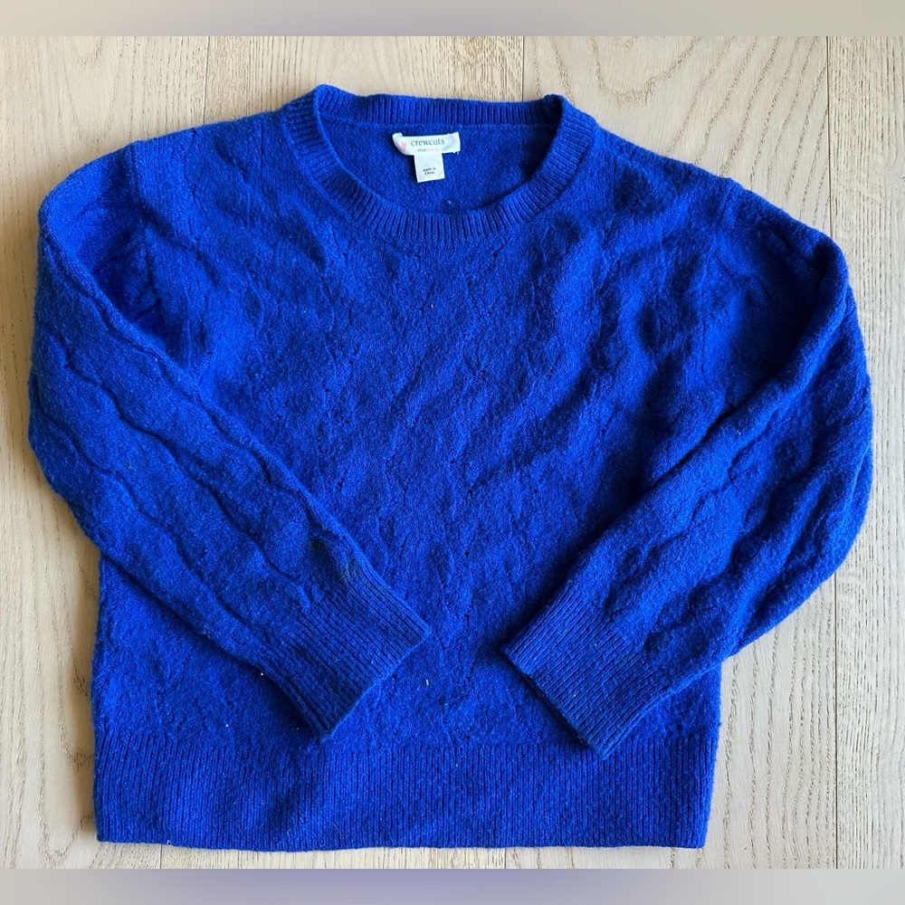 Crewcuts Vibrant Blue Kid’s Sweater